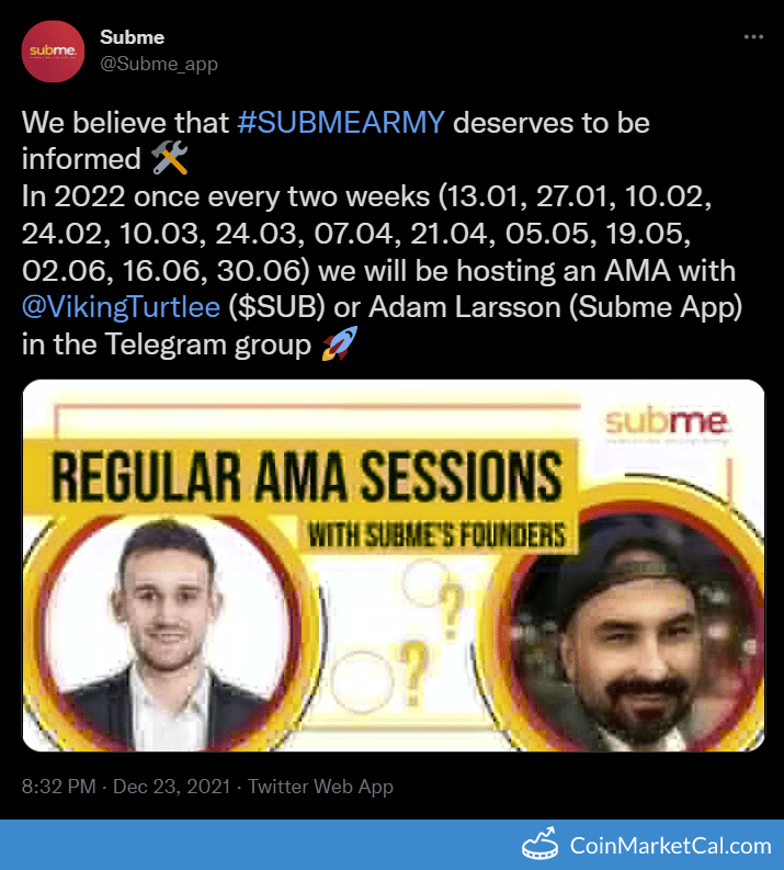 AMA with Subme's Founders