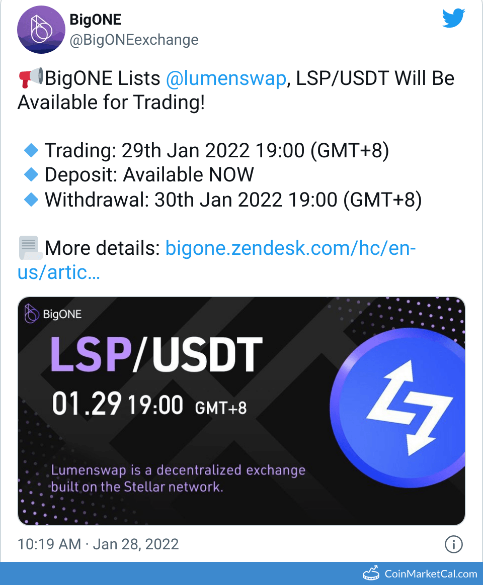 BigONE Listing