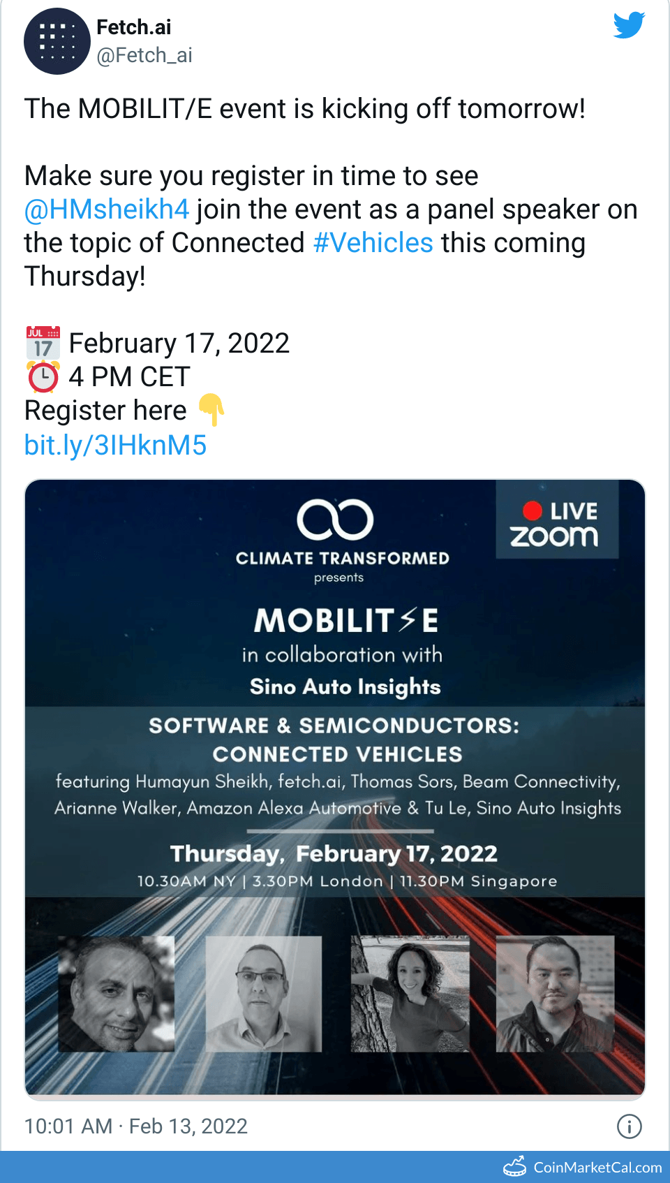 Connected Vehicles Panel