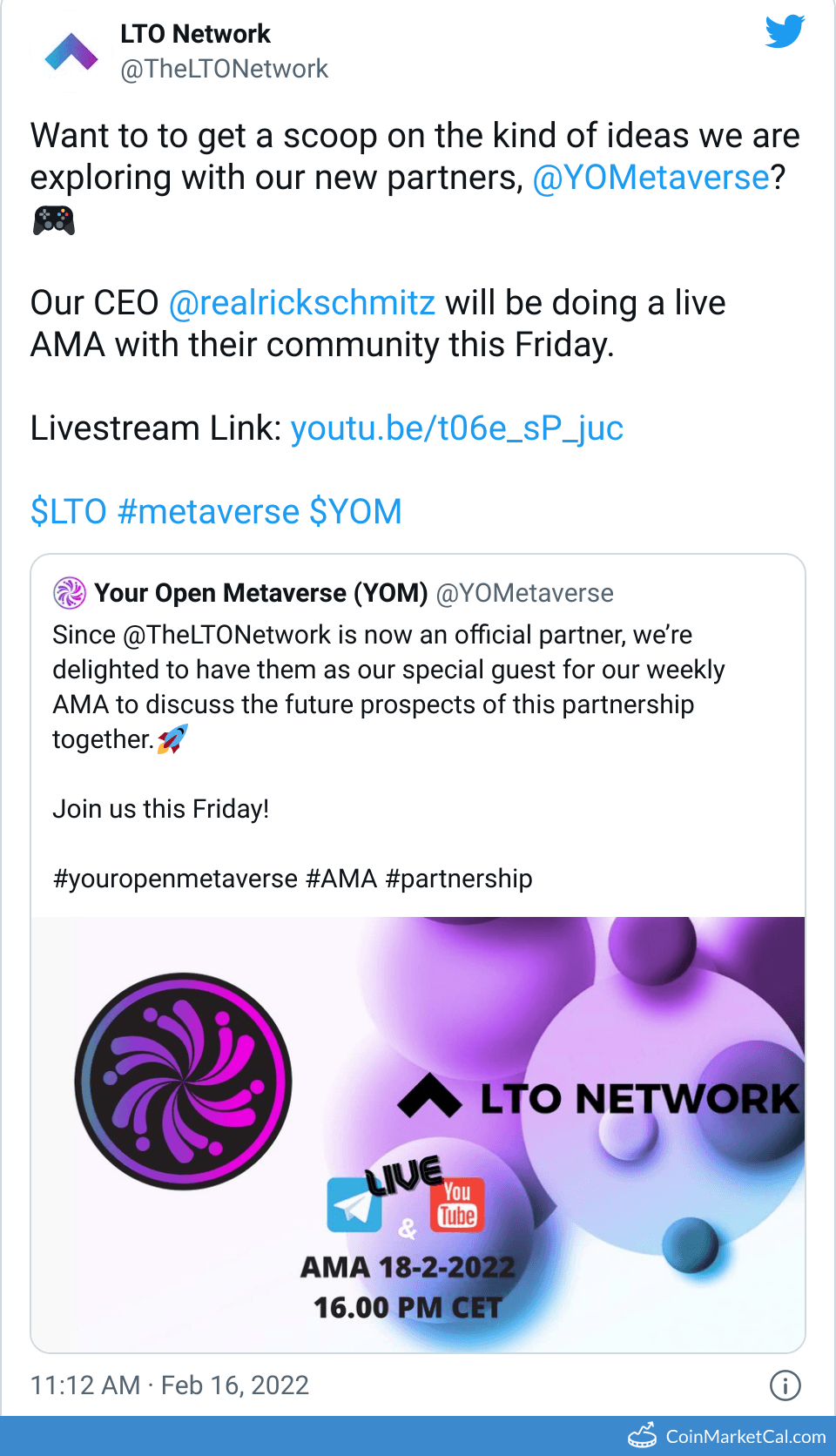 YouTube Live AMA