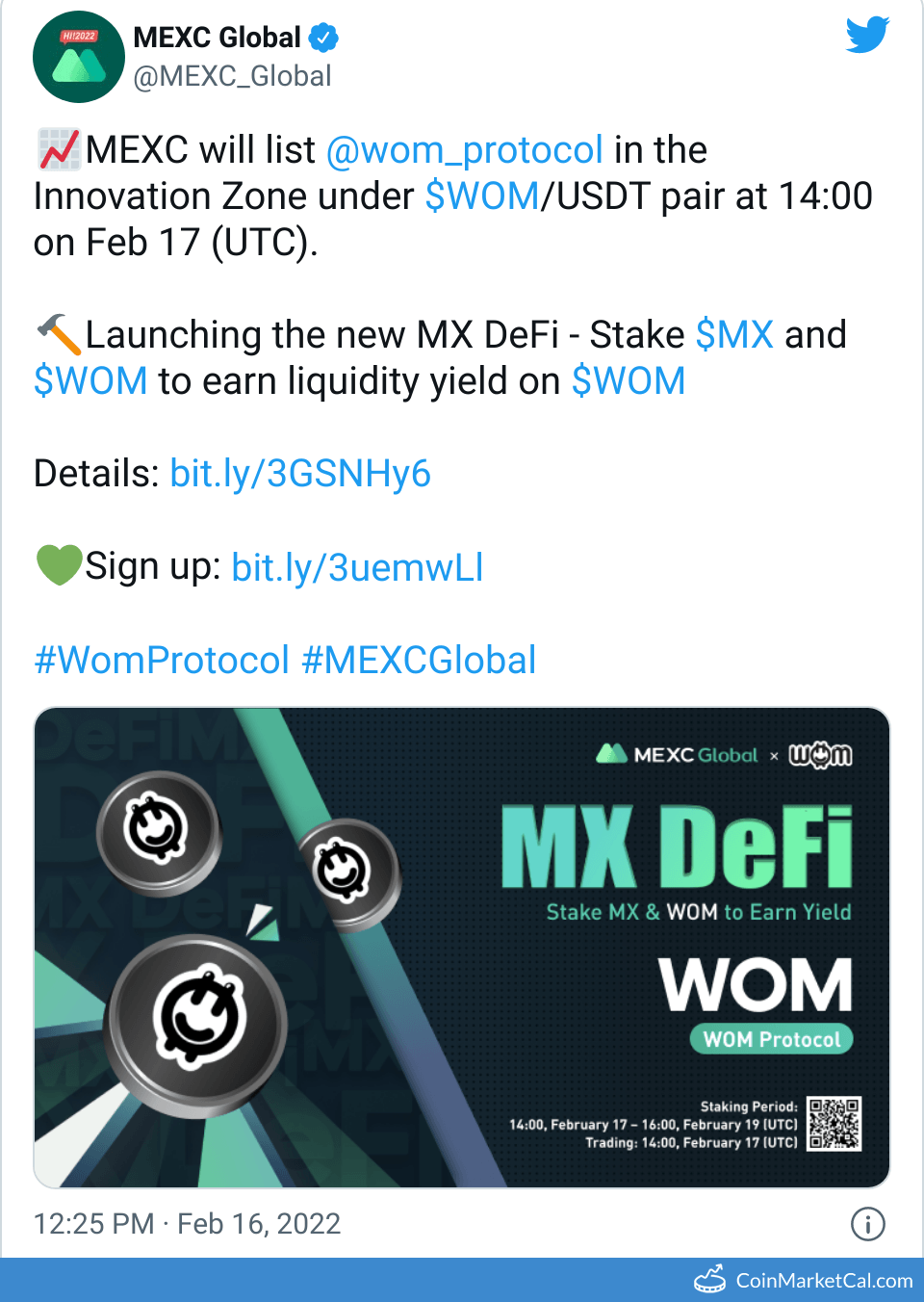 MEXC Global Listing