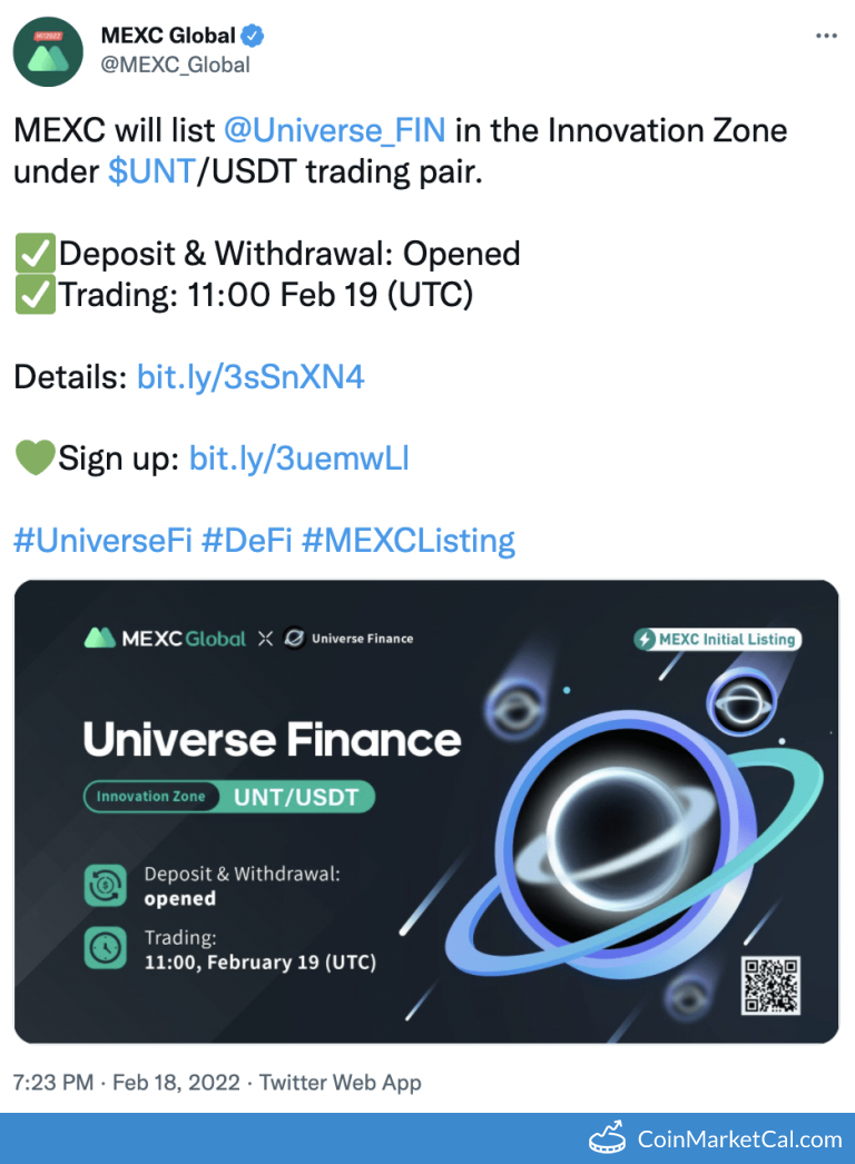 MEXC Global Listing