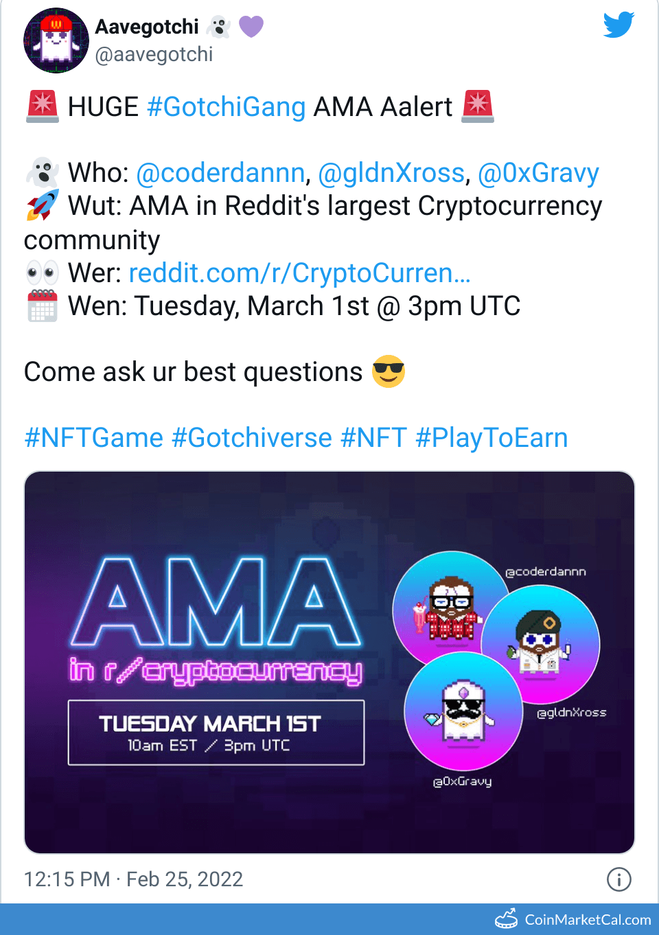 Reddit AMA