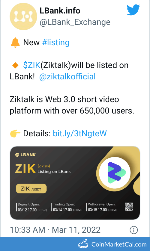 LBank Listing