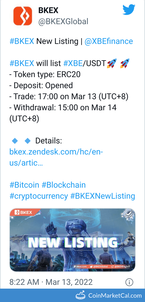 BKEX Listing