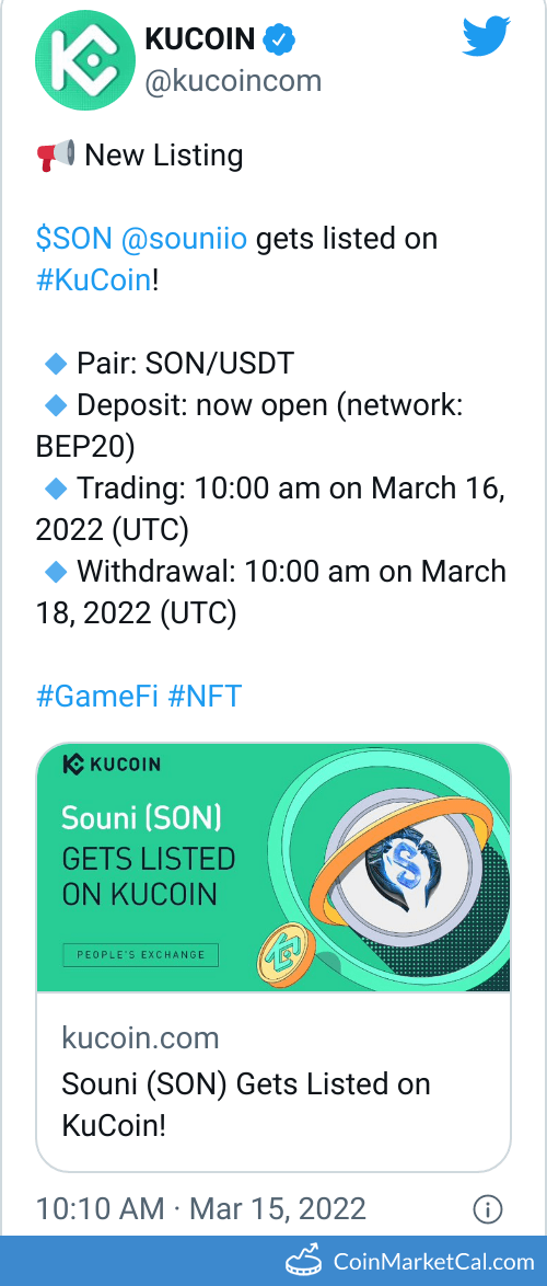 KuCoin Listing