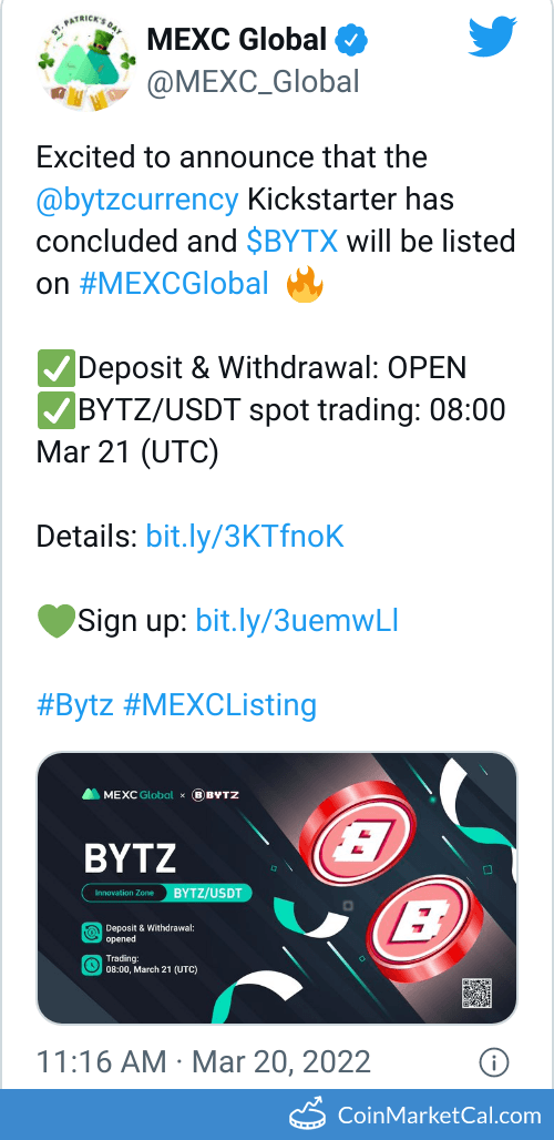 MEXC Global Listing