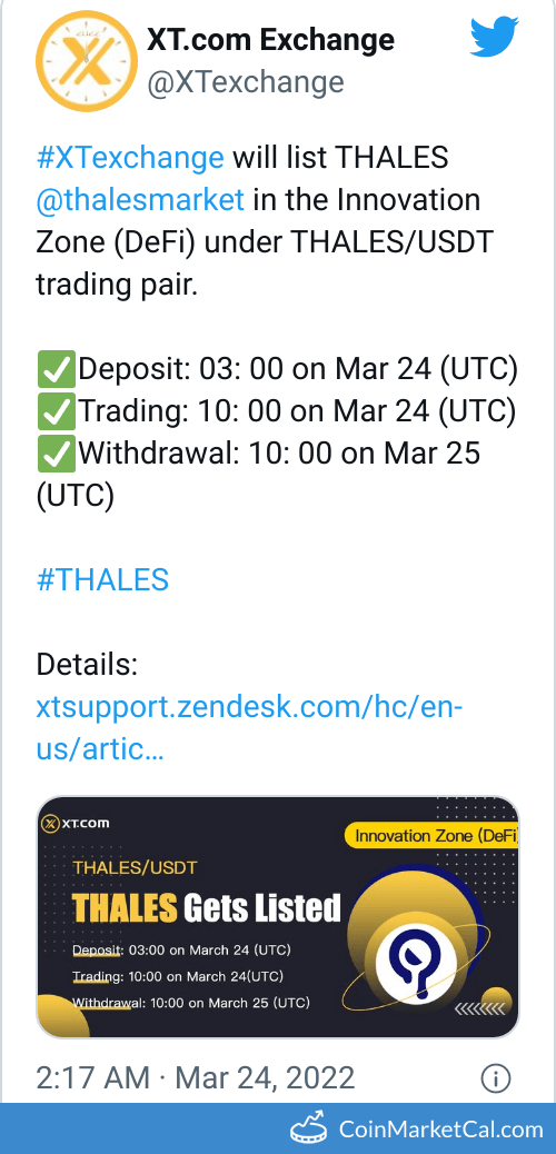 XT.COM Listing