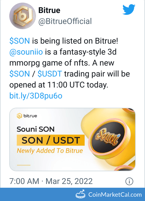 Bitrue Listing