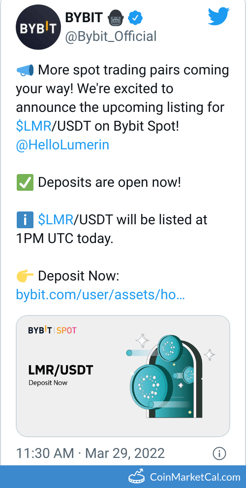 Bybit (Spot) Listing