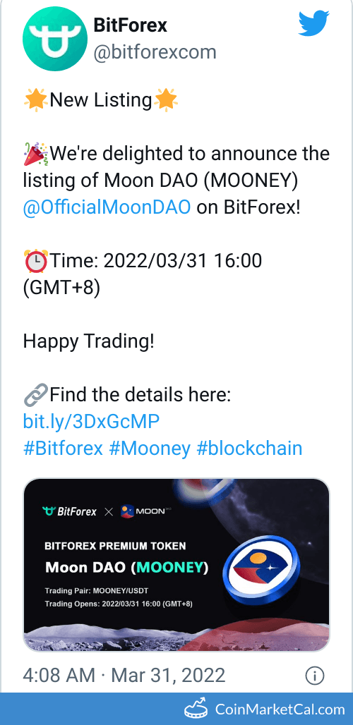 Bitforex Listing
