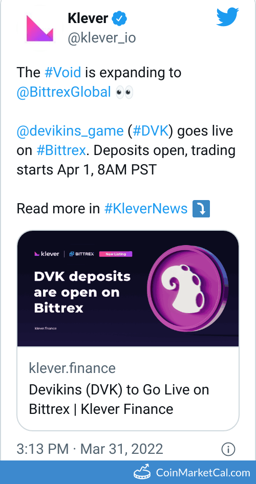 Bittrex Global Listing