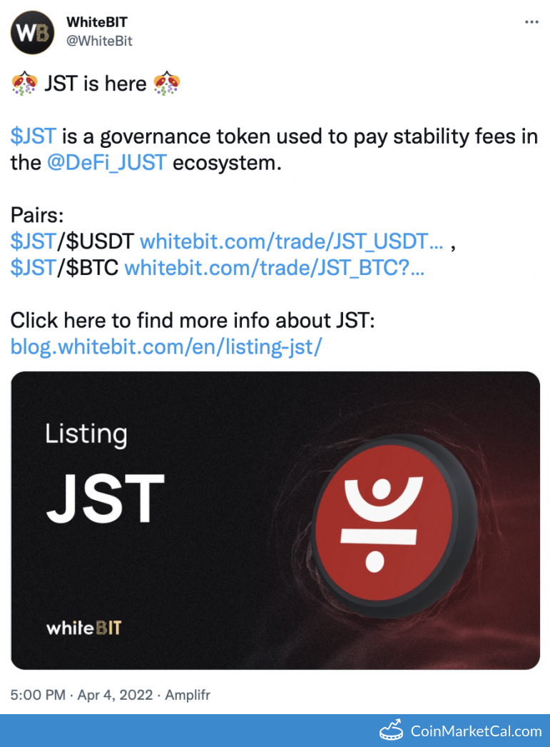 WhiteBIT Listing
