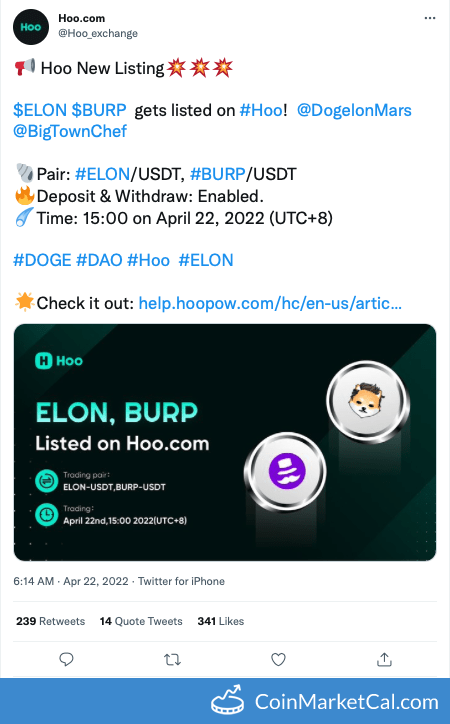 Hoo.com Listing