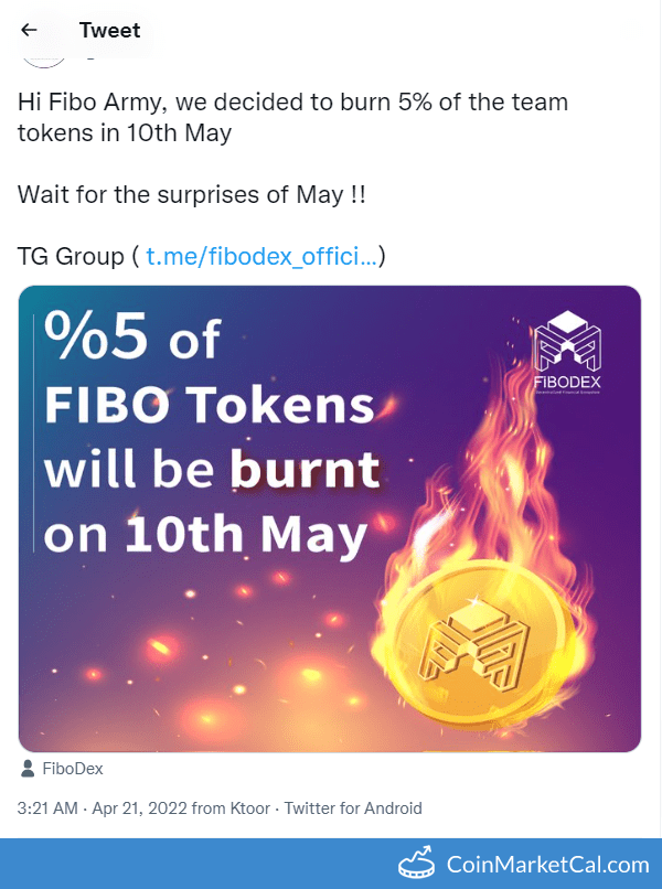 Five Billion Token Burn