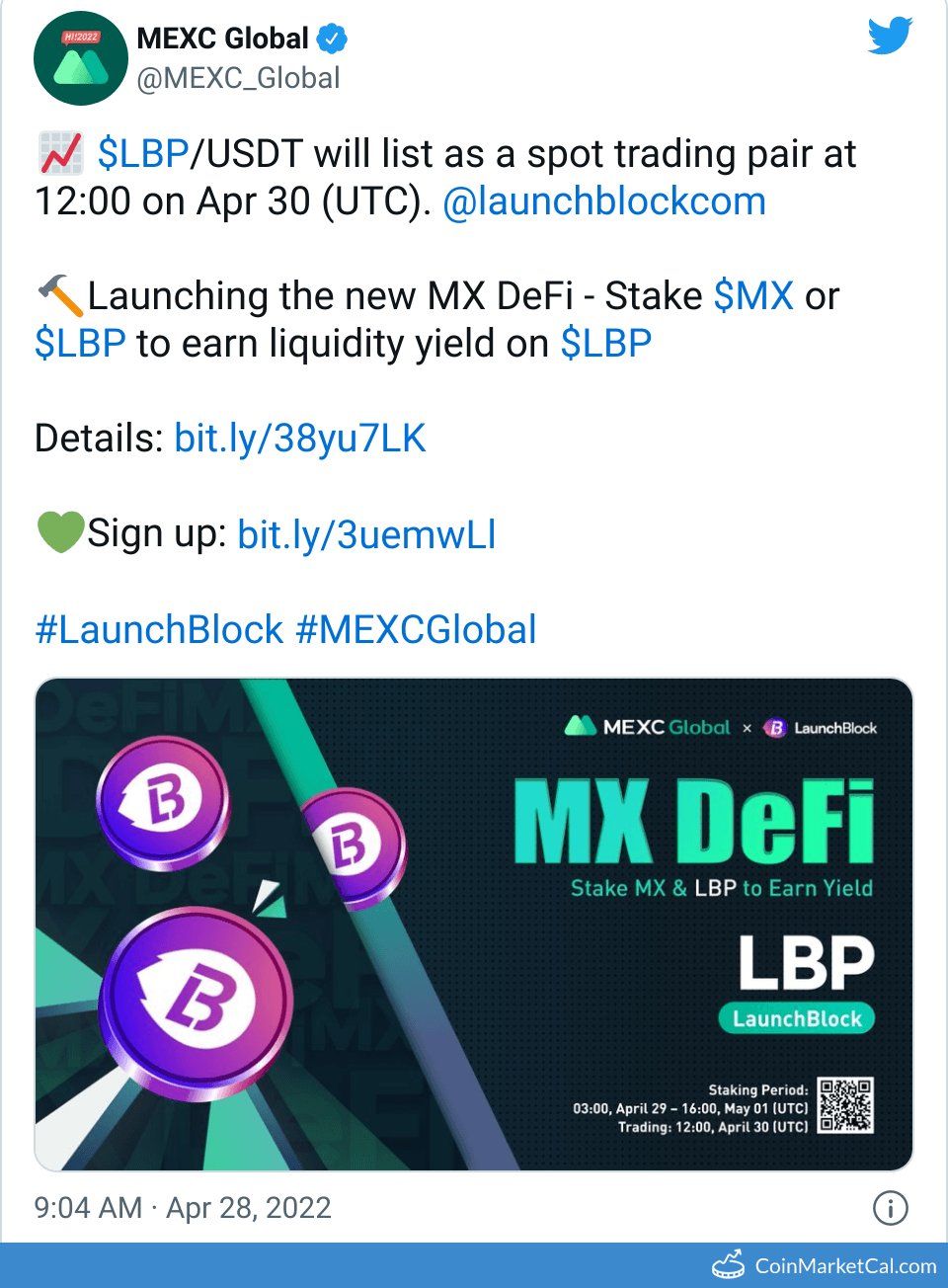 MEXC Global Listing