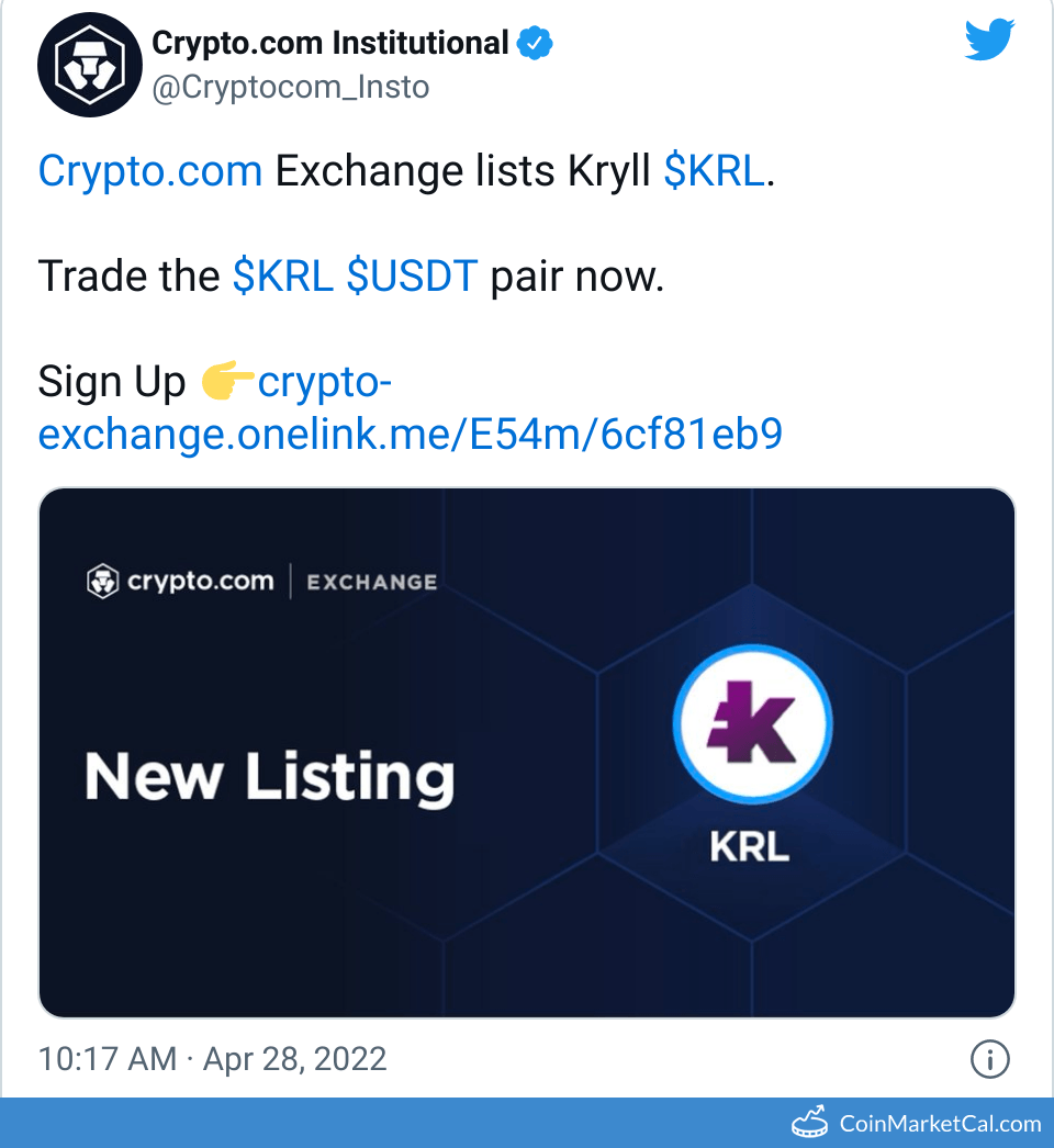 Crypto.com Exchange Listing