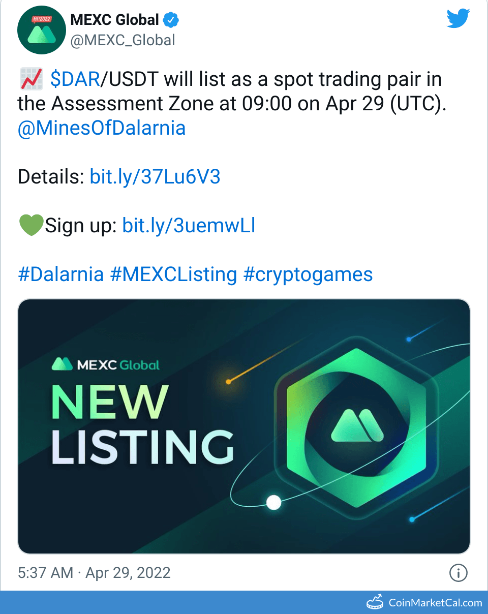 MEXC Global Listing