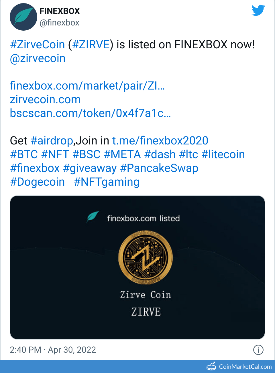 FinexBox Listing