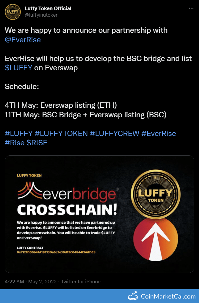 Everswap Listing (BSC)