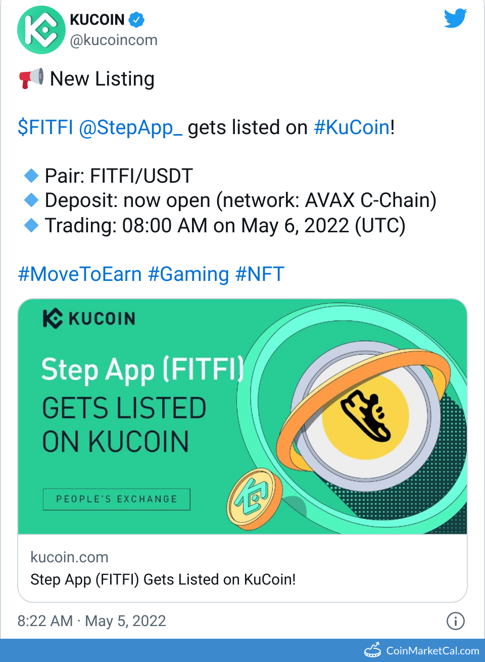 KuCoin Listing