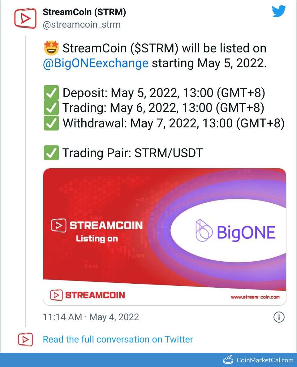 BigONE Listing
