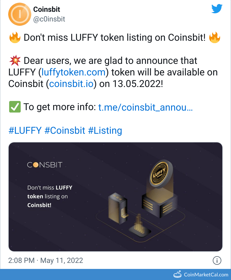Coinsbit Listing