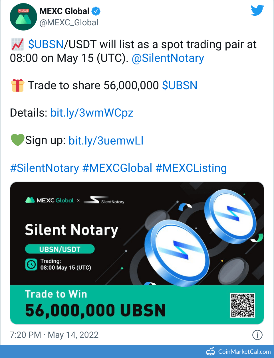 MEXC Global Listing