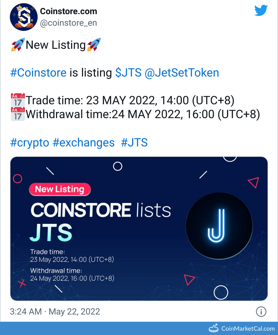 Coinstore Listing
