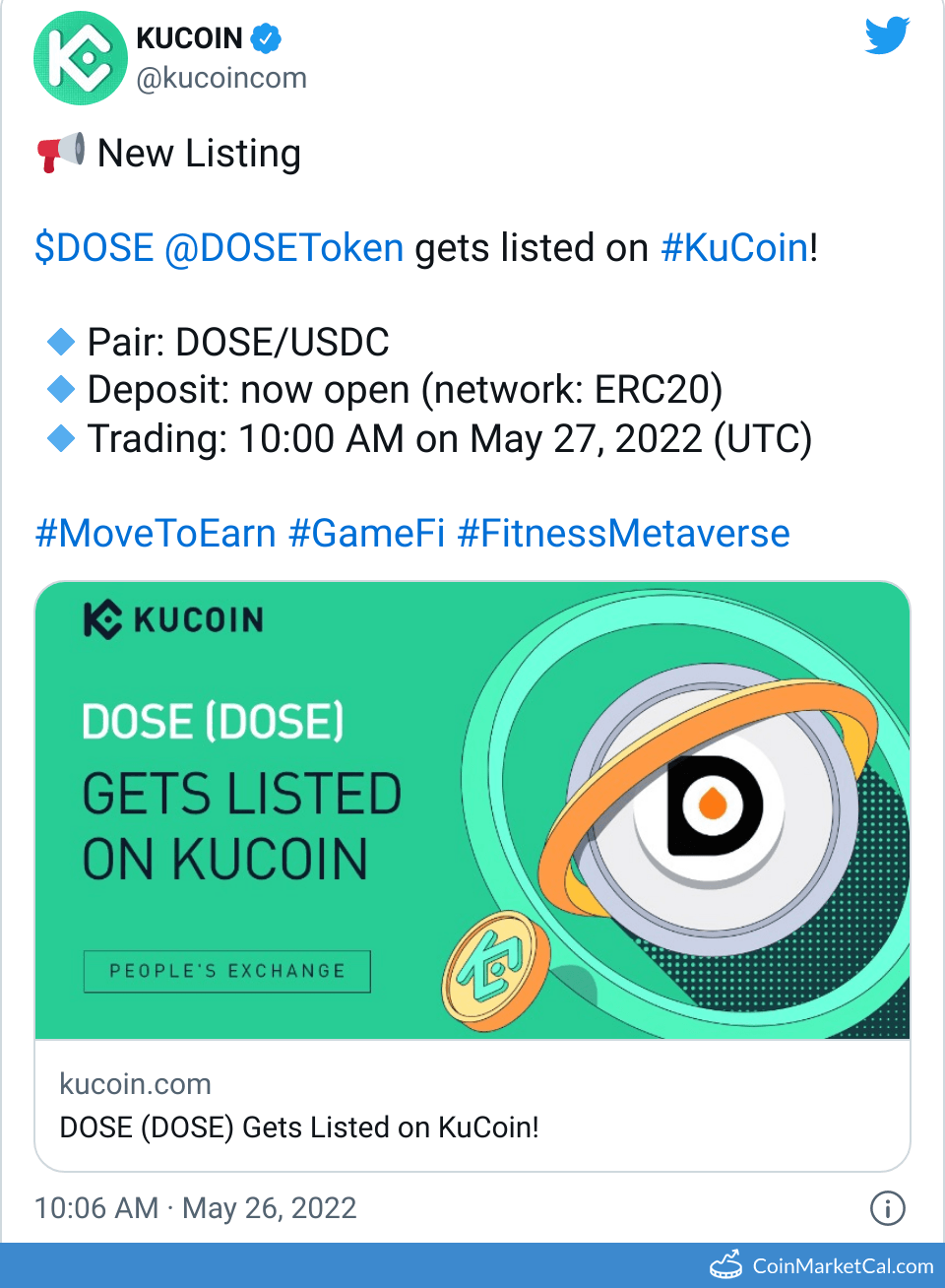 KuCoin Listing