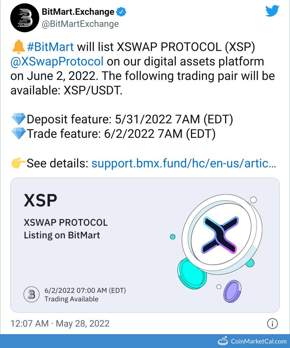 BitMart Listing
