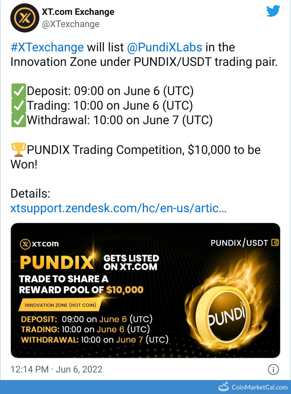 XT.COM Listing