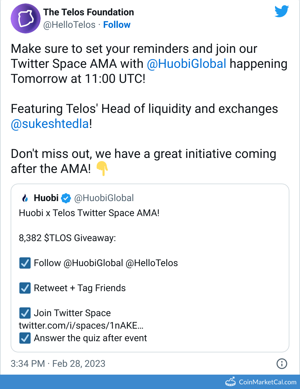 AMA with Huobi Global