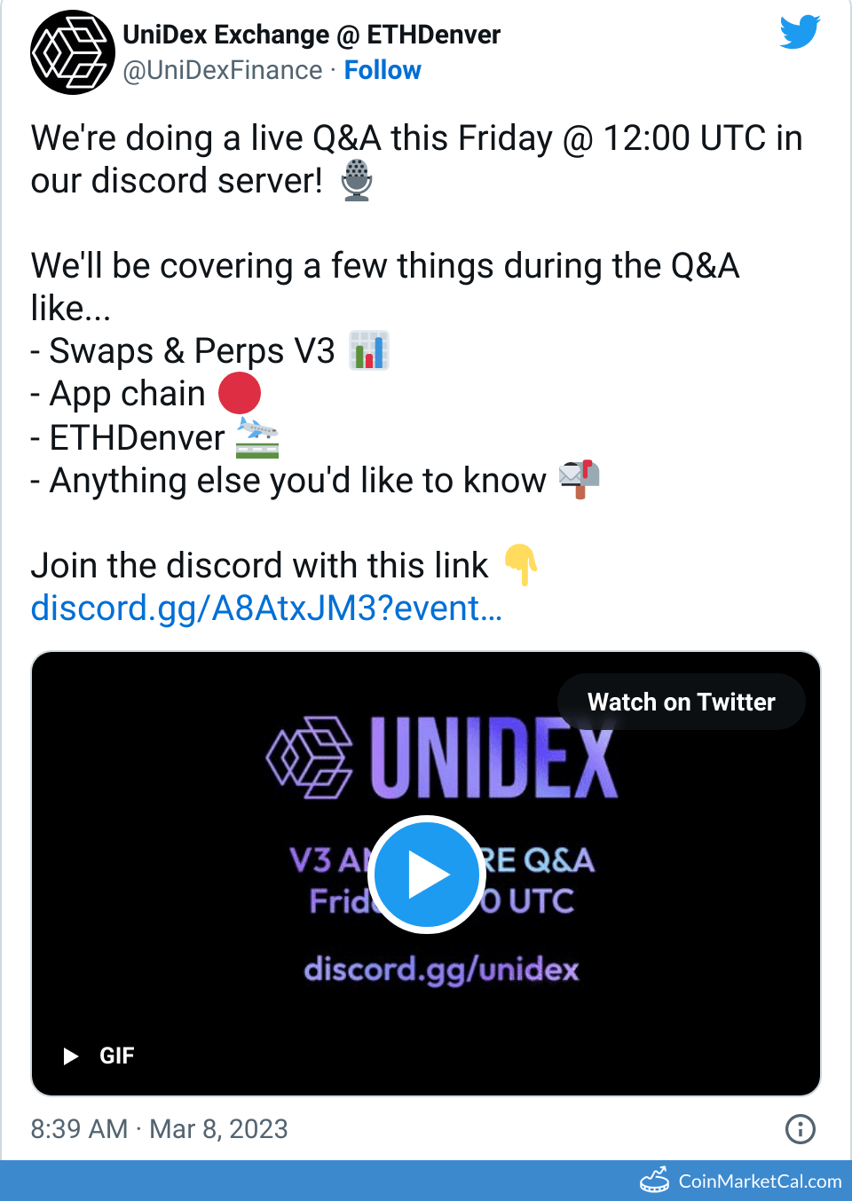Discord Q&A