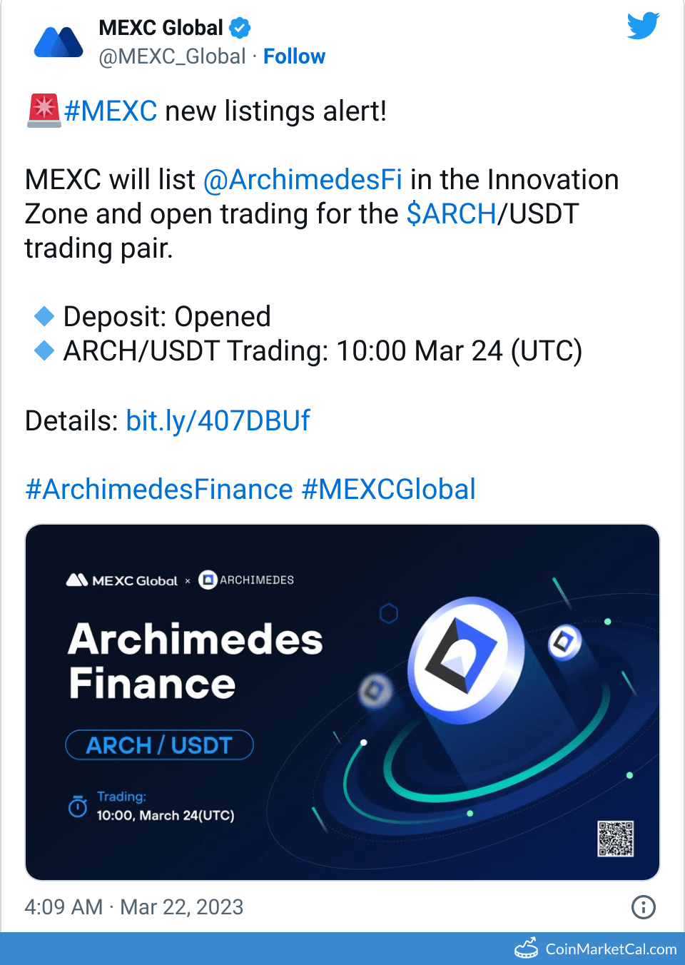 MEXC Global Listing
