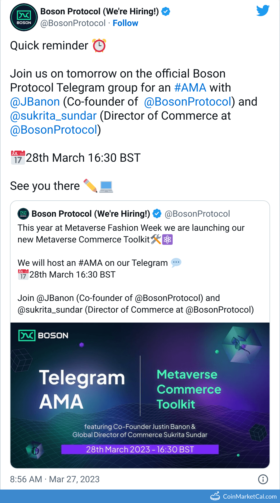 Telegram AMA