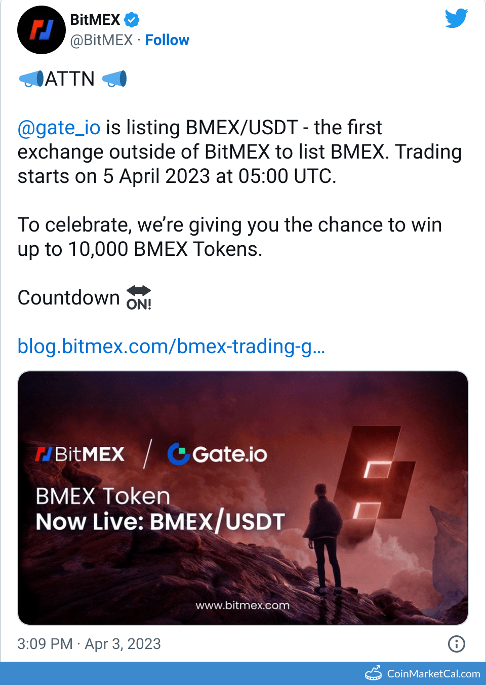 Gate.io Listing