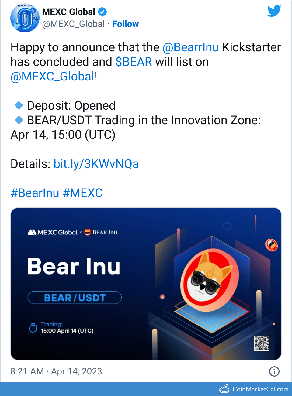 MEXC Global Listing