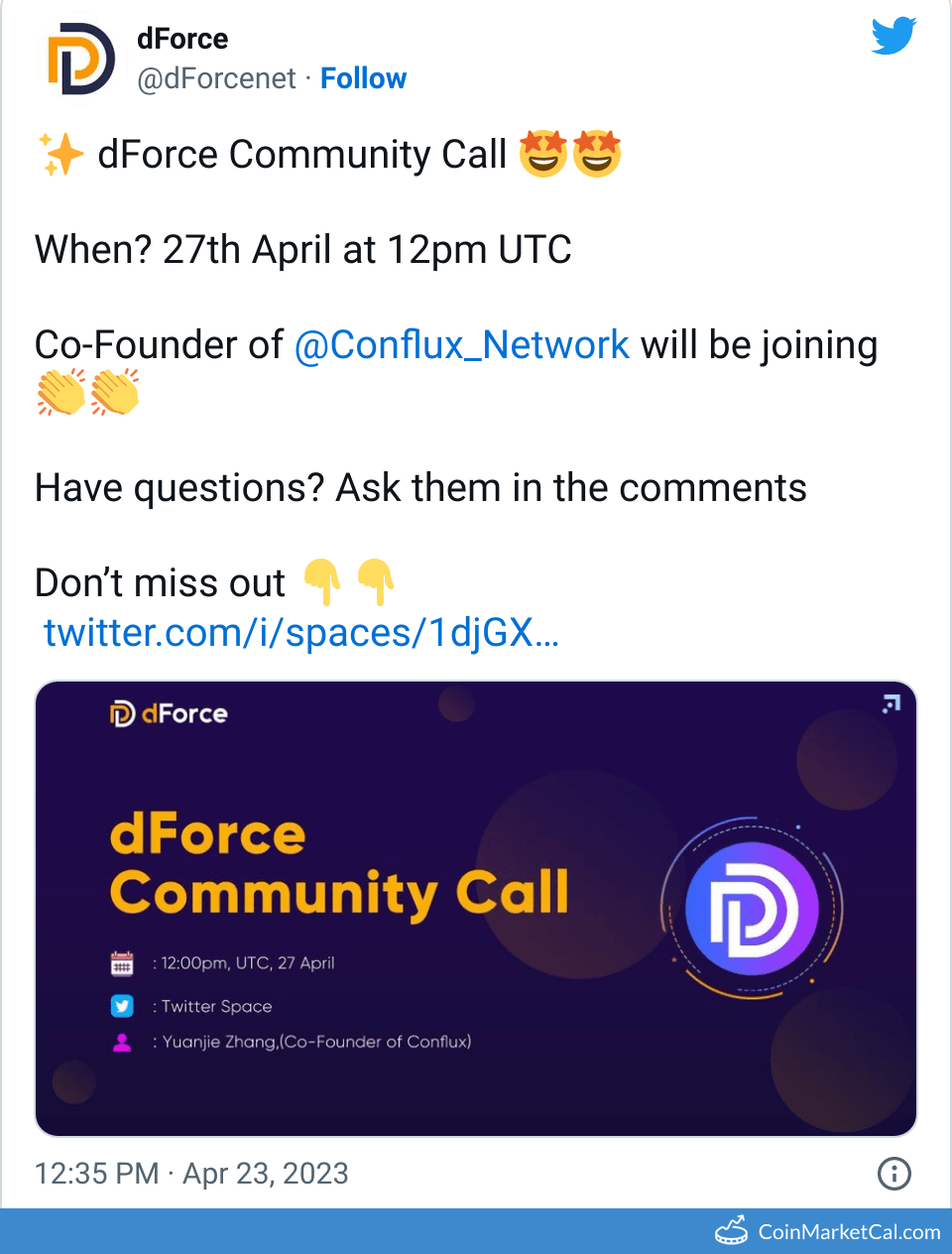 DForce Community Call