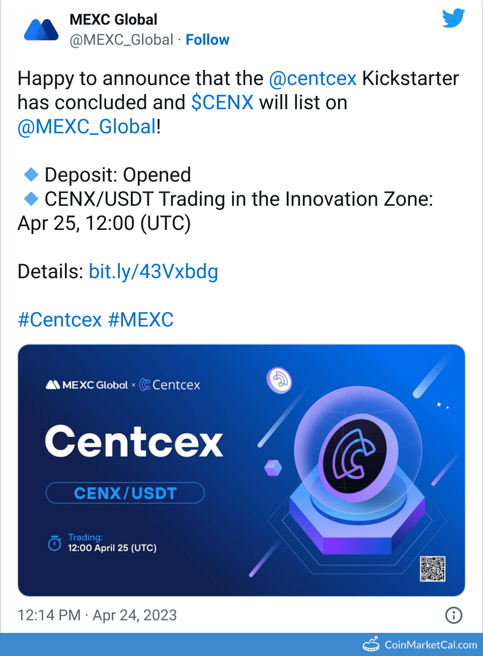 MEXC Global Listing