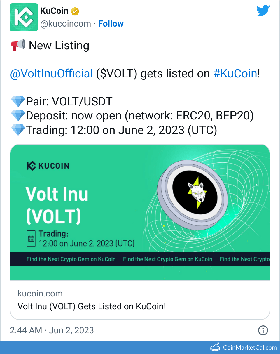 KuCoin Listing