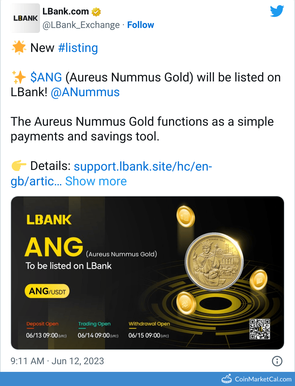 LBank Listing