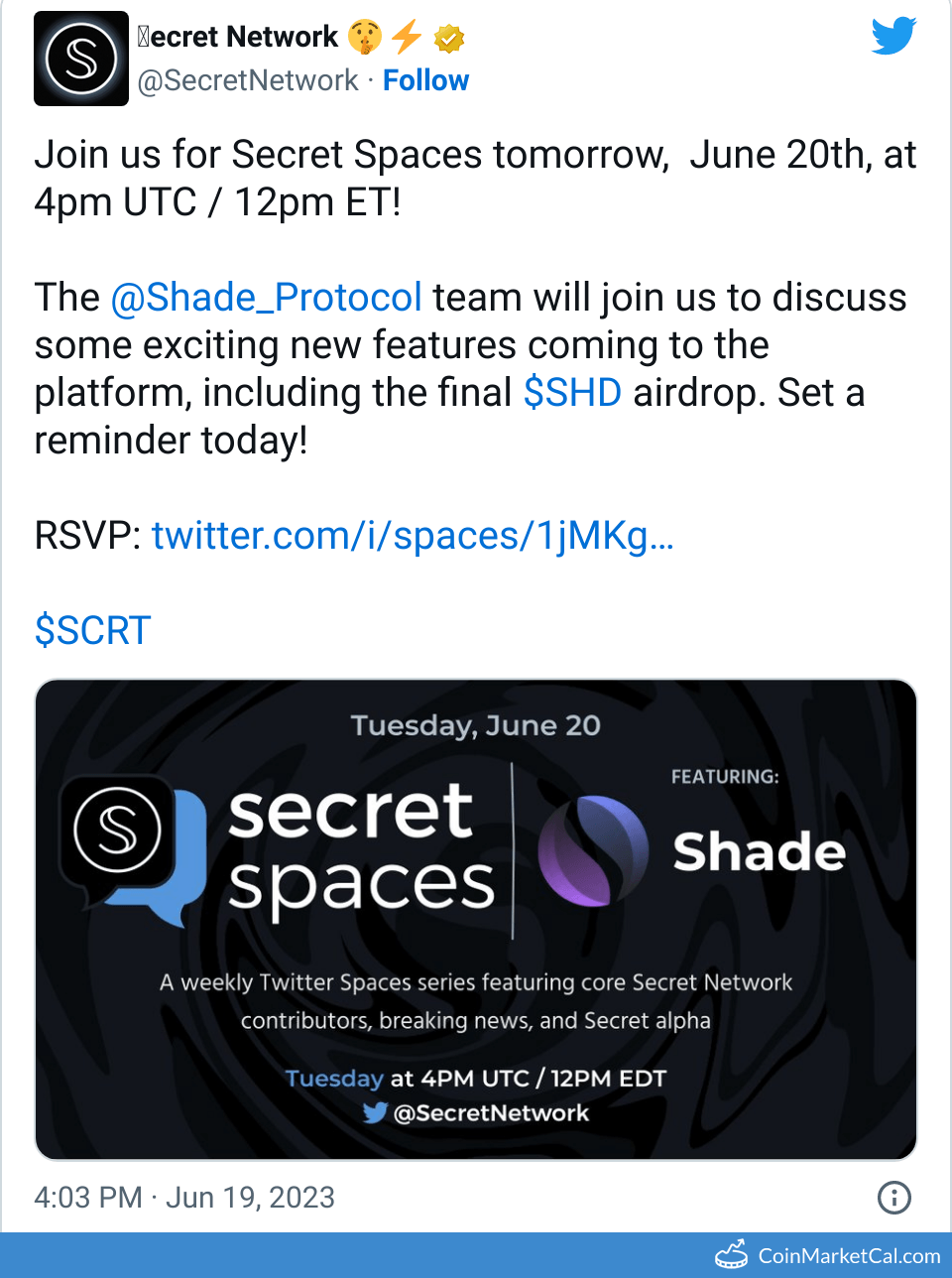 Secret Spaces