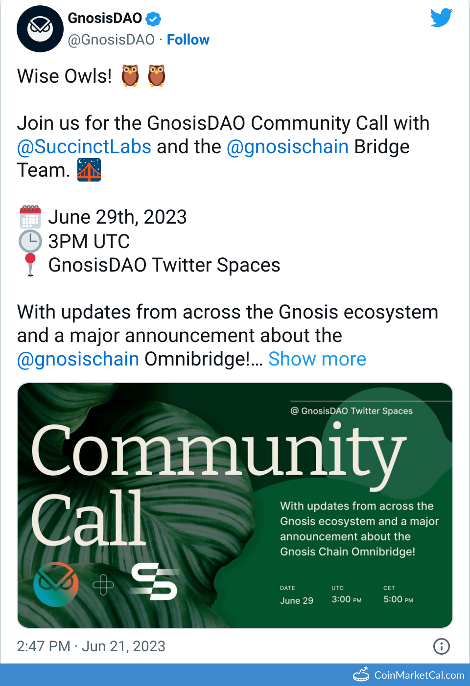 Community Call