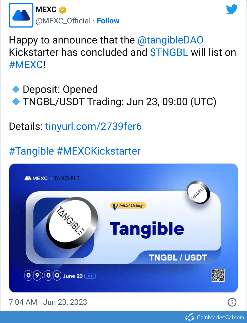 MEXC Global Listing