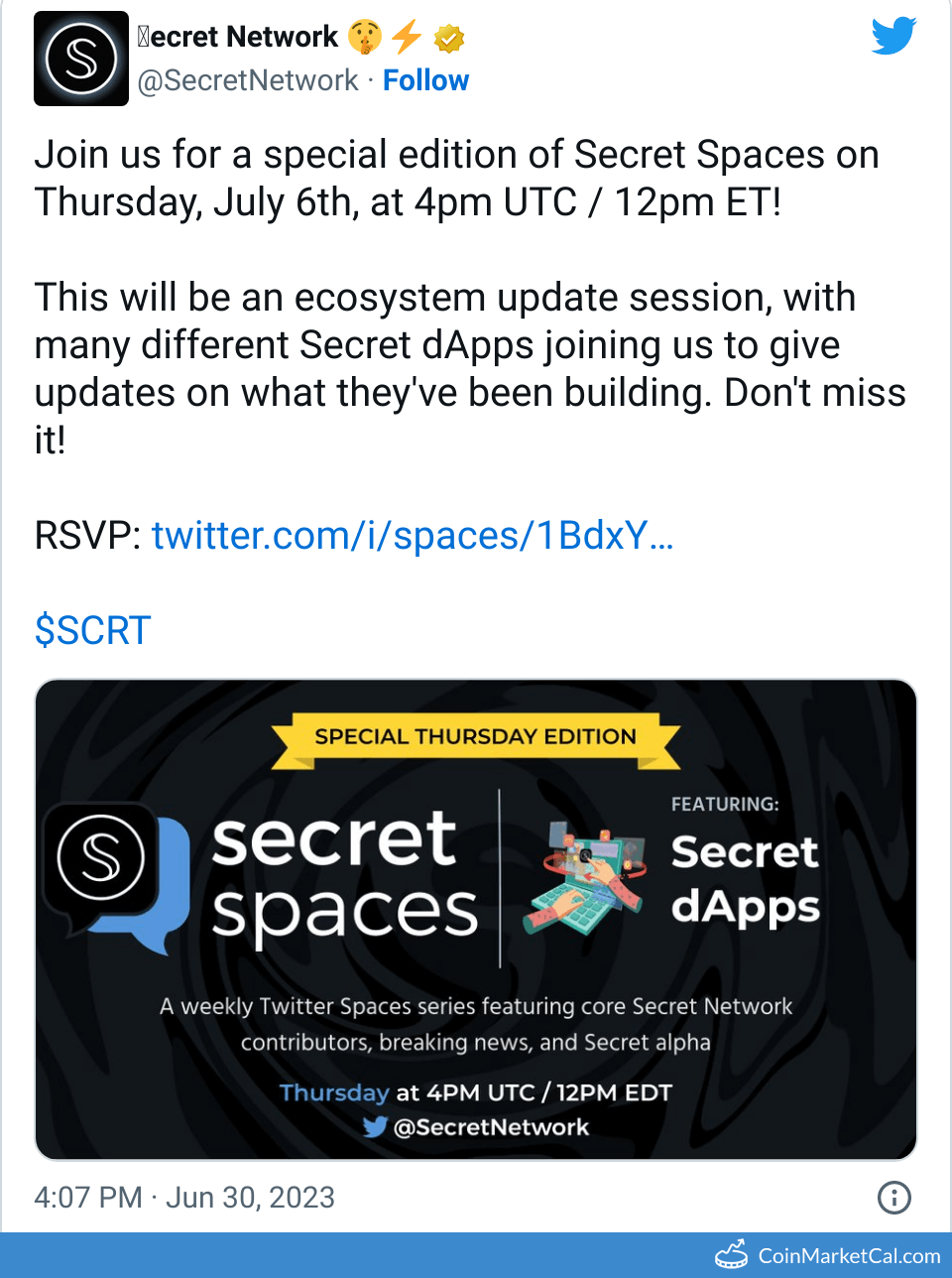 Secret Spaces