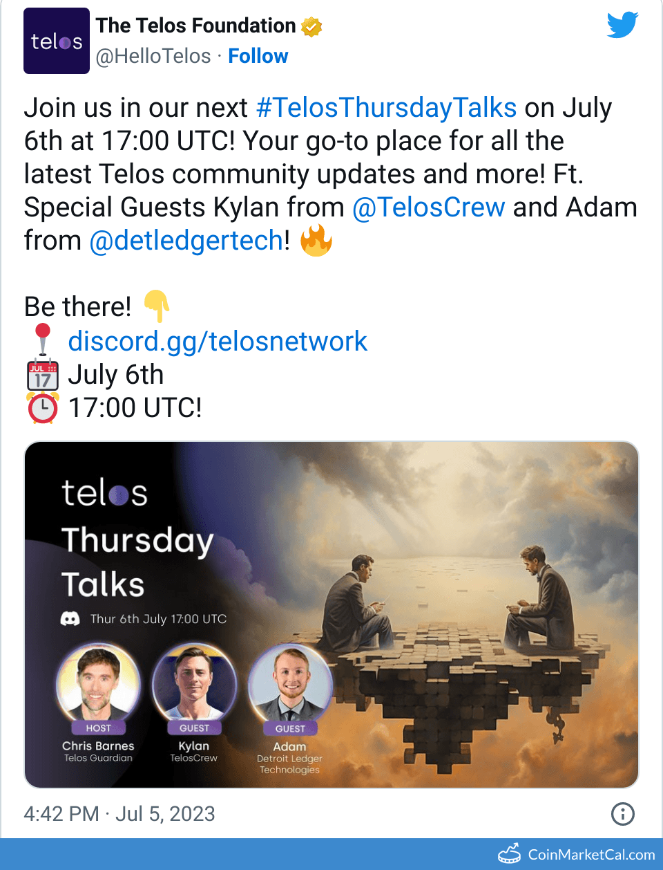 Telos Thursday Talks