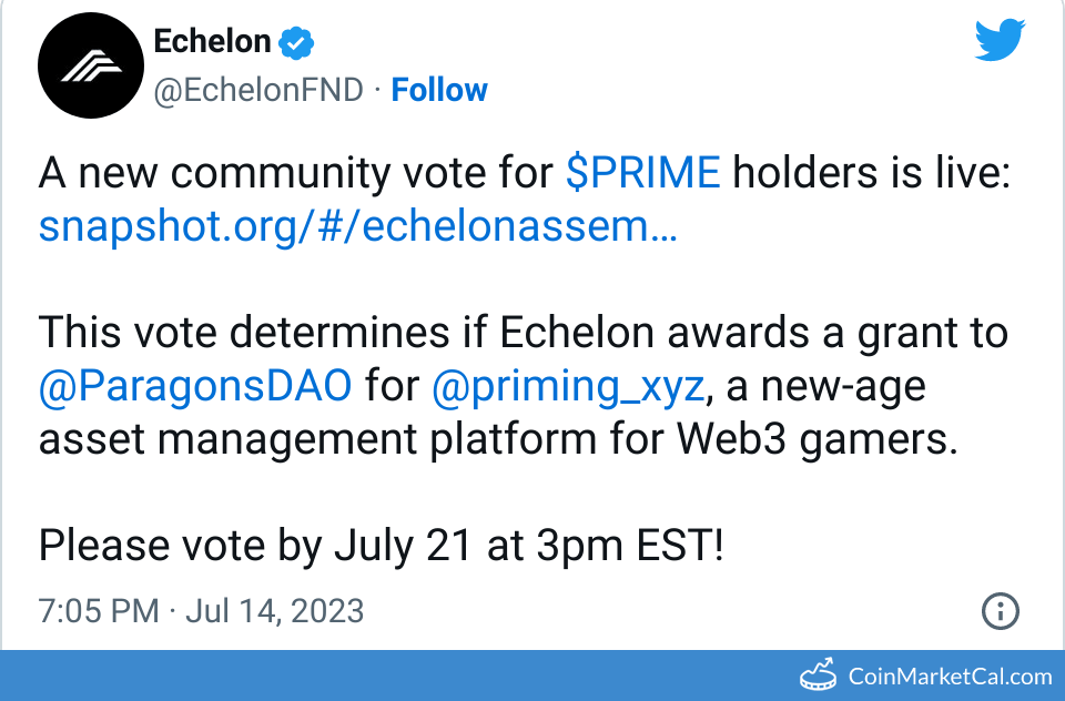 Community Vote Ends