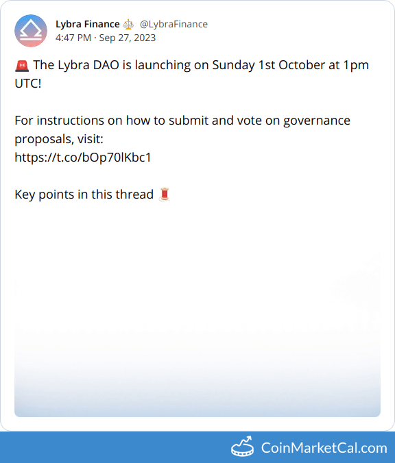 Lybra DAO LAunch