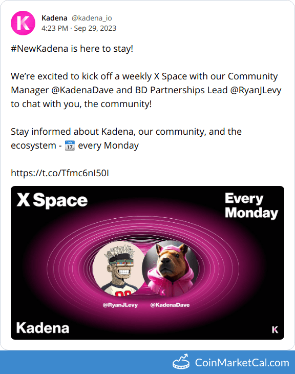 Weekly X Space